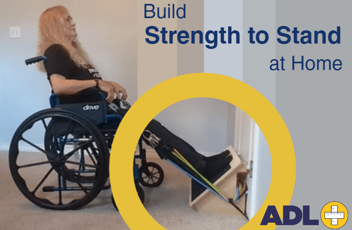 ADL Wheelchair Leg Press - Home Edition